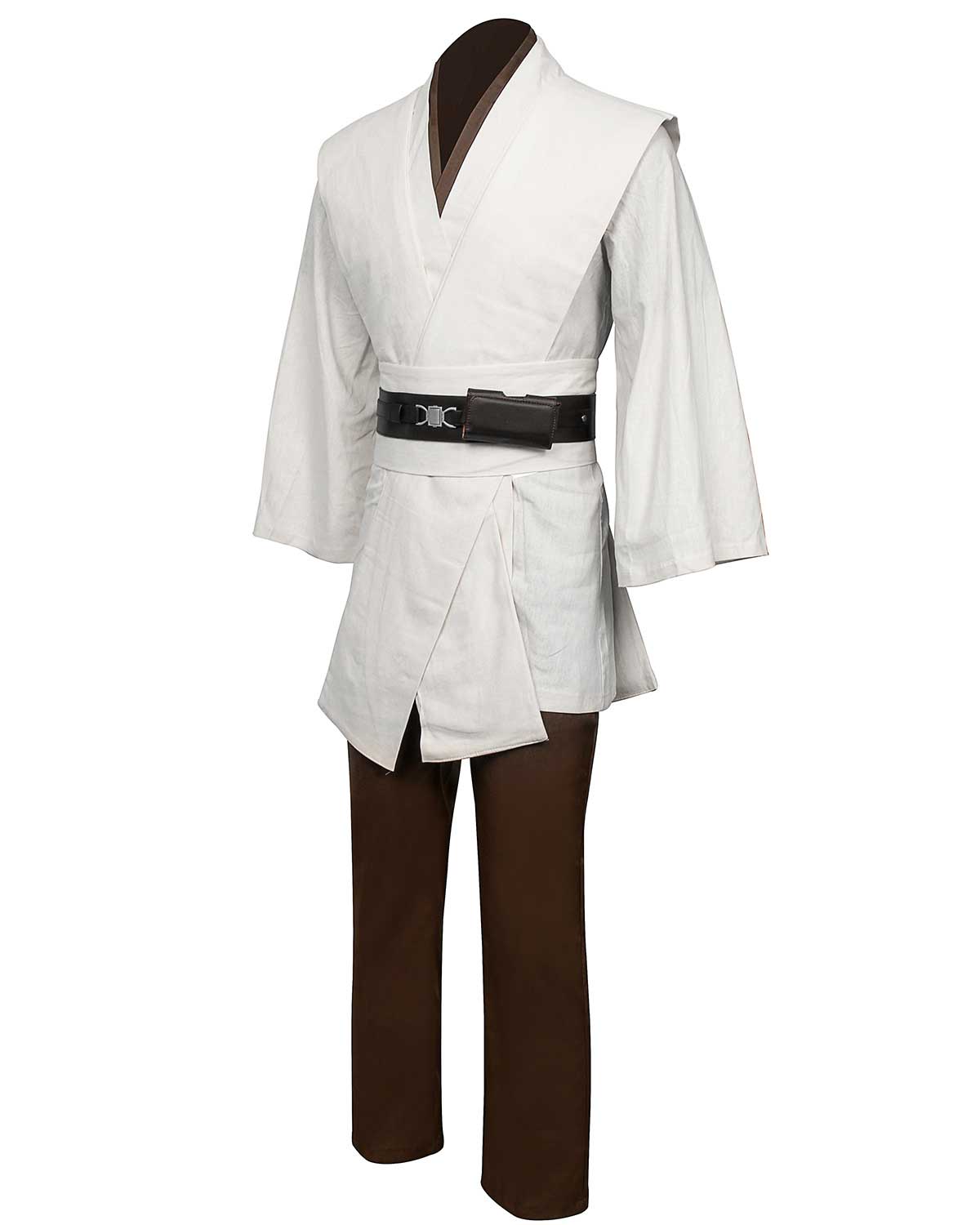 Star Wars Obi Wan Kenobi Jedi Halloween Cosplay Costume Vikidoky