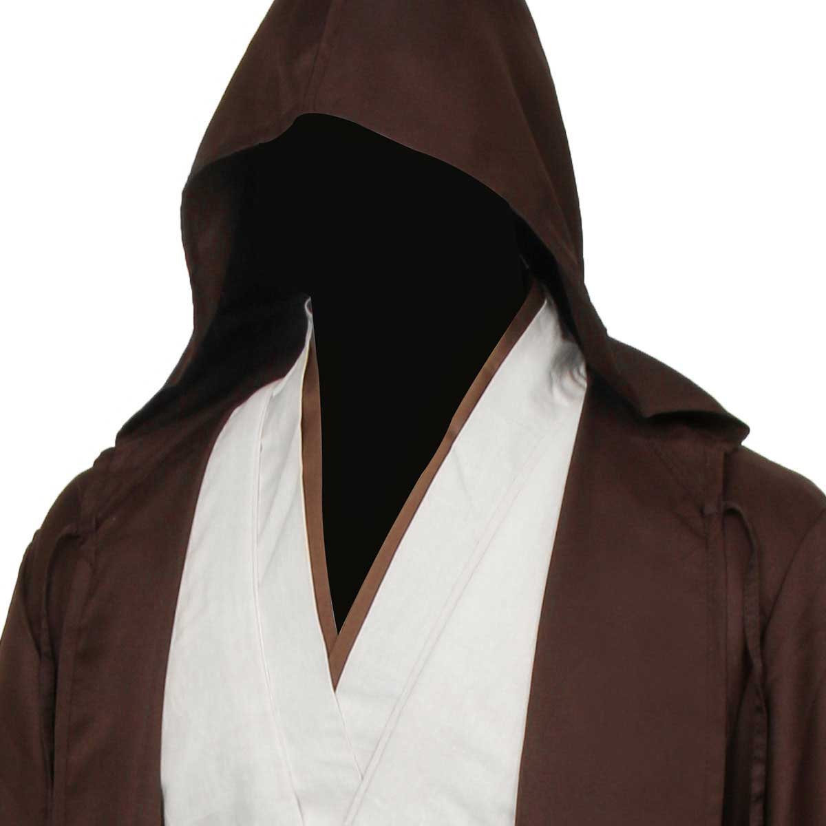 Star Wars Obi Wan Kenobi Jedi Halloween Cosplay Costume Vikidoky