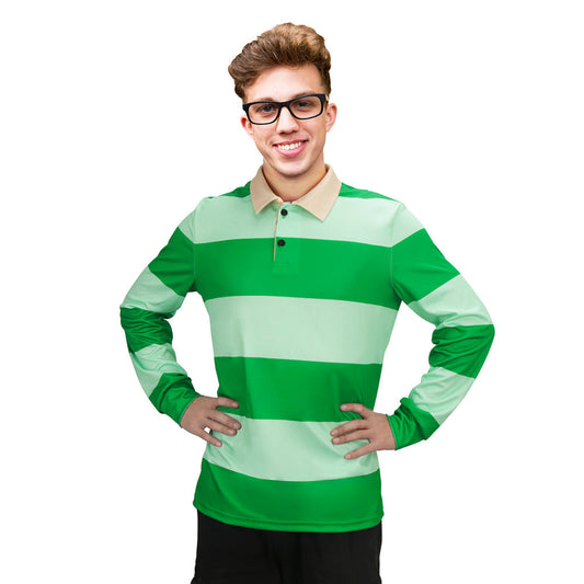 Steve T-Shirt Green Stripe Blue's Clues & You! Vikidoky