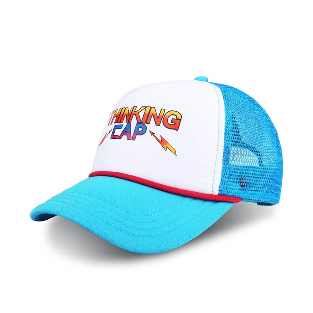 Thinking Baseball Cap Dustin Henderson Hat (Ready to Ship) Vikidoky