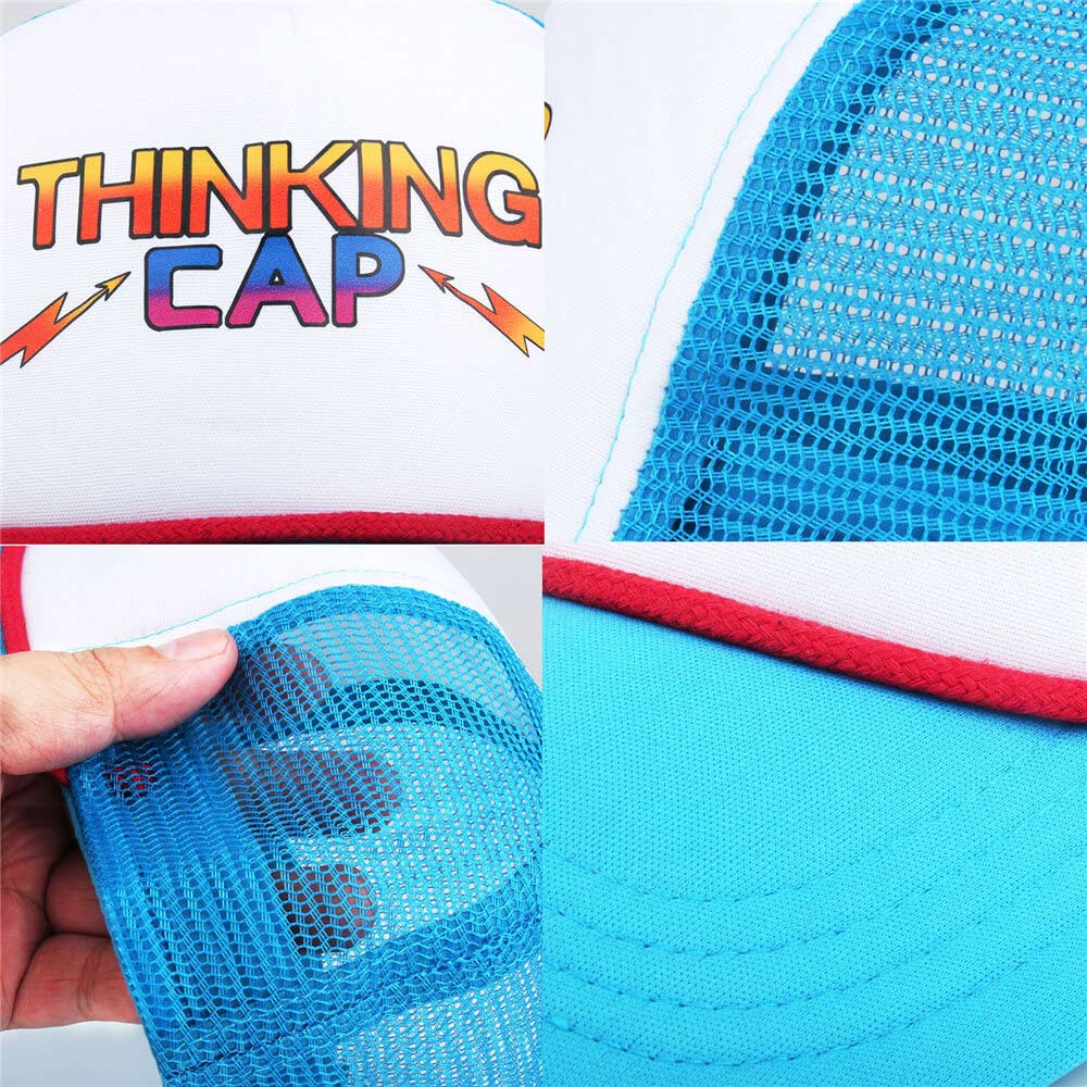 Thinking Baseball Cap Dustin Henderson Hat (Ready to Ship) Vikidoky
