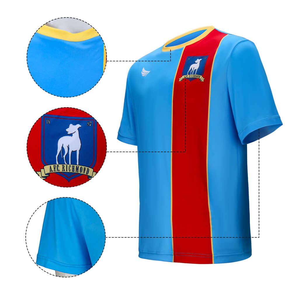 Ted Lasso AFC Richmond Jersey Men's T-Shirt Vikidoky