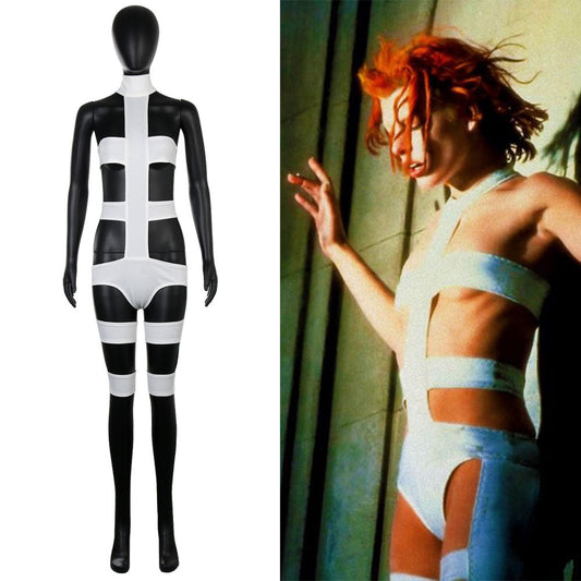 The Fifth 5th Element Leeloo Bandages Cosplay Costume (Ready to Ship) Vikidoky
