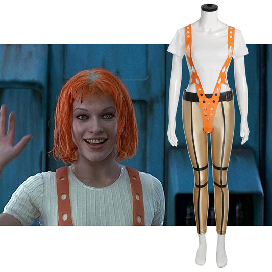 The Fifth 5th Element Leeloo Cosplay Costume