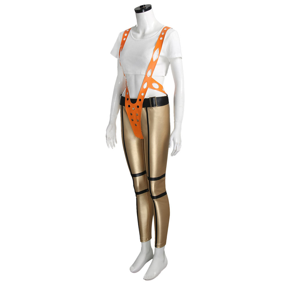 The Fifth 5th Element Leeloo Cosplay Costume Vikidoky