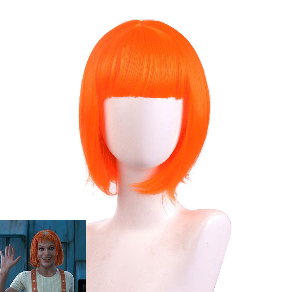 The Fifth 5th Element Leeloo Cosplay Wig Accessory Vikidoky