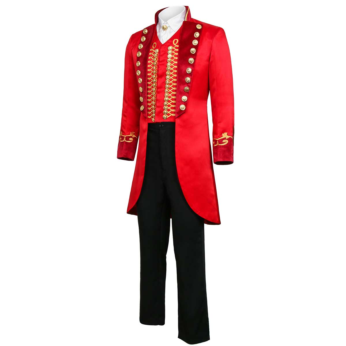 The Greatest Showman Cosplay Costume P. T. Barnum Circus Ringmaster Outfits (Ready to Ship) Vikidoky