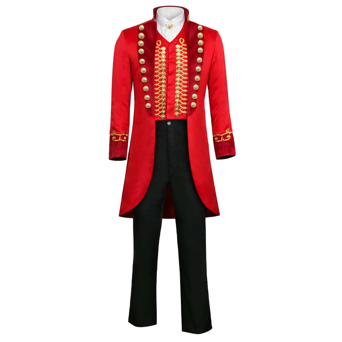 The Greatest Showman Cosplay Costume P. T. Barnum Circus Ringmaster Outfits (Ready to Ship) Vikidoky