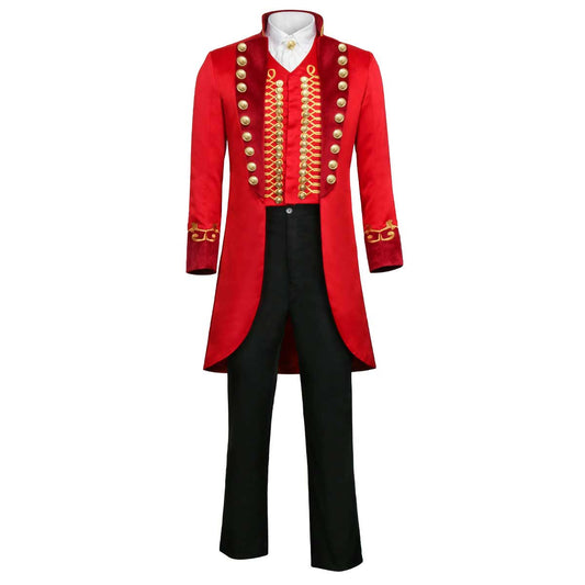 The Greatest Showman Cosplay Costume P. T. Barnum Circus Ringmaster Outfits (Ready to Ship) Vikidoky