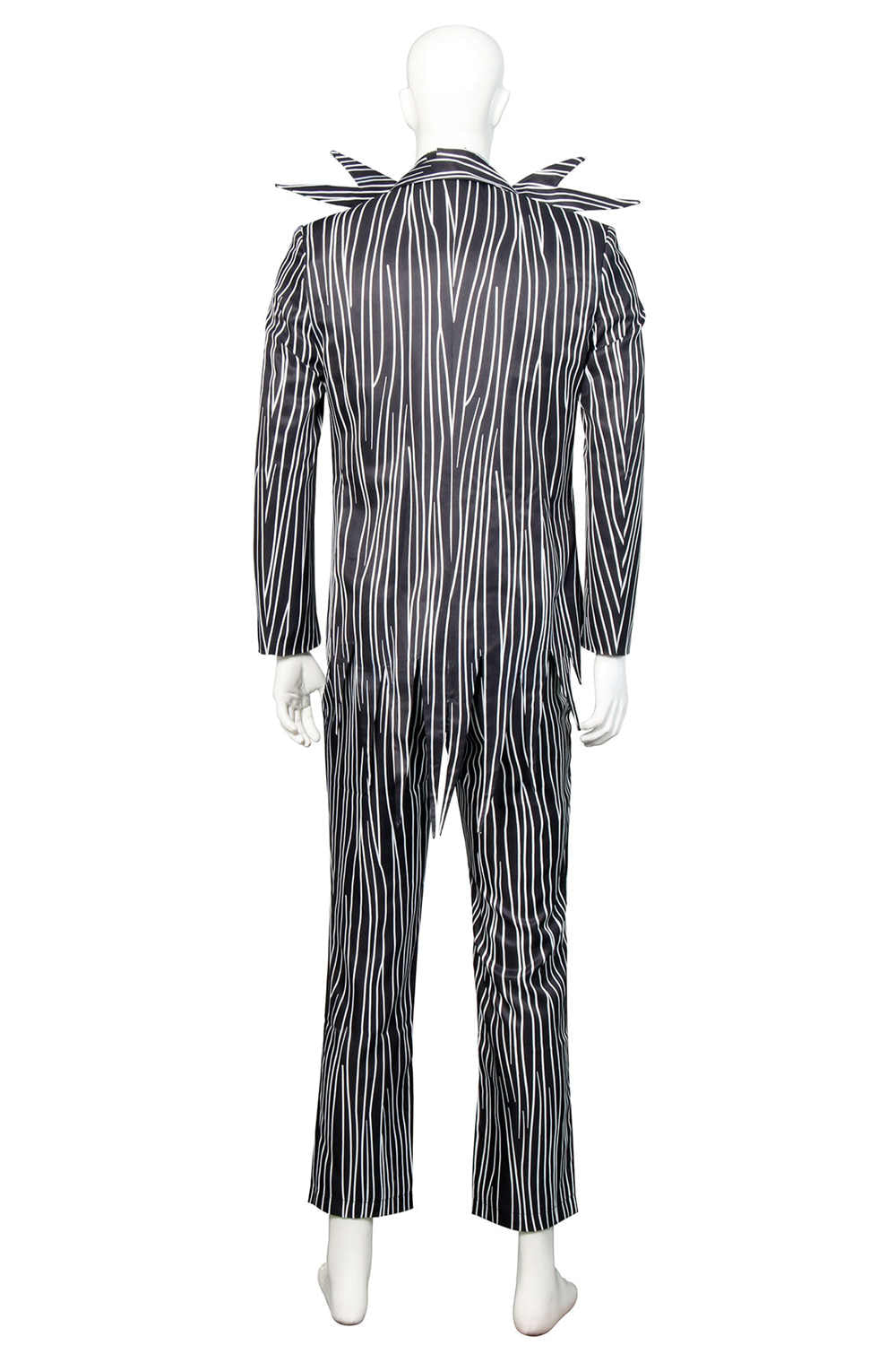 The Nightmare Before Christmas Jack Skellington Pumpkin King Halloween Costume Vikidoky