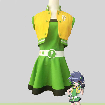 The Powerpuff Girls Z Buttercup Bubbles Blossom Cosplay Costume