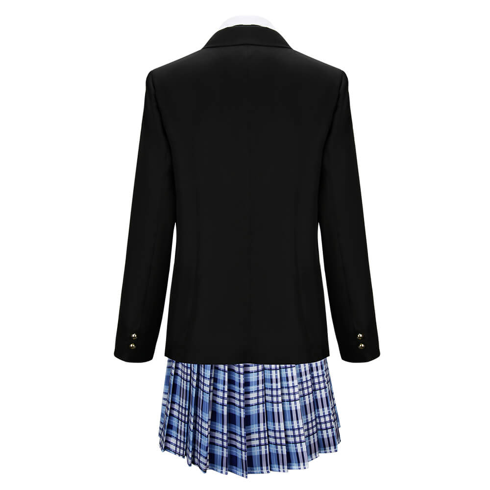 The Princess Diaries Mia Thermopolis School Uniform Cosplay Costume Vikidoky