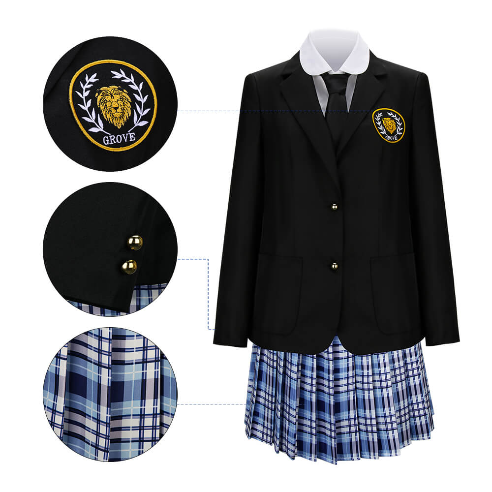 The Princess Diaries Mia Thermopolis School Uniform Cosplay Costume Vikidoky