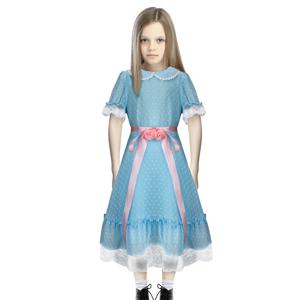 The Shining Grady Twins Cosplay Costume for Kids Vikidoky