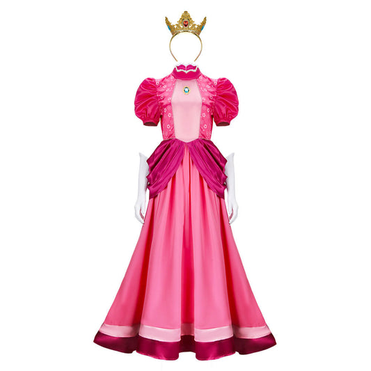 Princess Peach Cosplay Costume The Super Mario Bros. Movie
