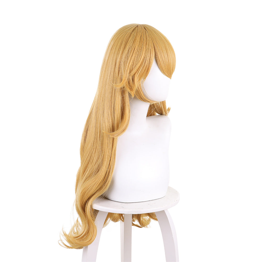 Princess Peach Cosplay Wig The Super Mario Bros. Movie Vikidoky