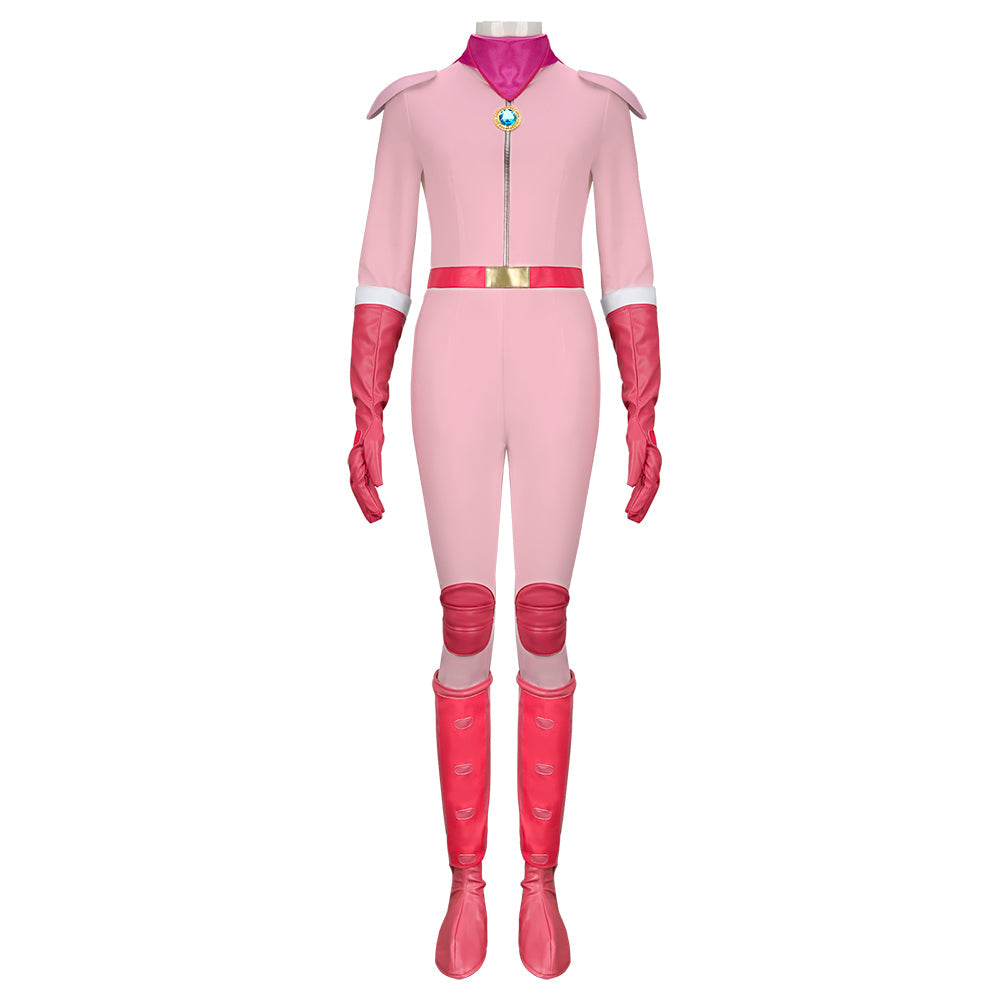 Princess Peach Pink Cosplay Costume The Super Mario Bros. Movie Vikidoky