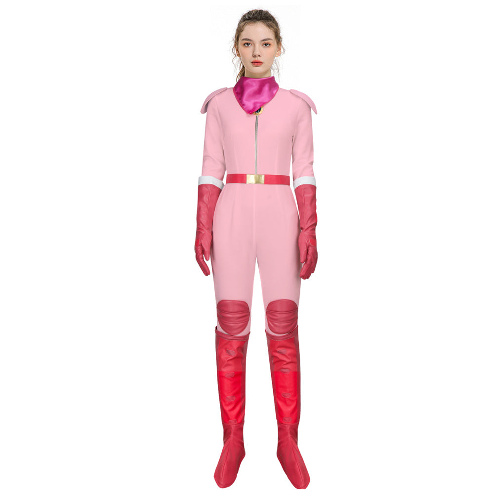 Princess Peach Pink Cosplay Costume The Super Mario Bros. Movie Vikidoky