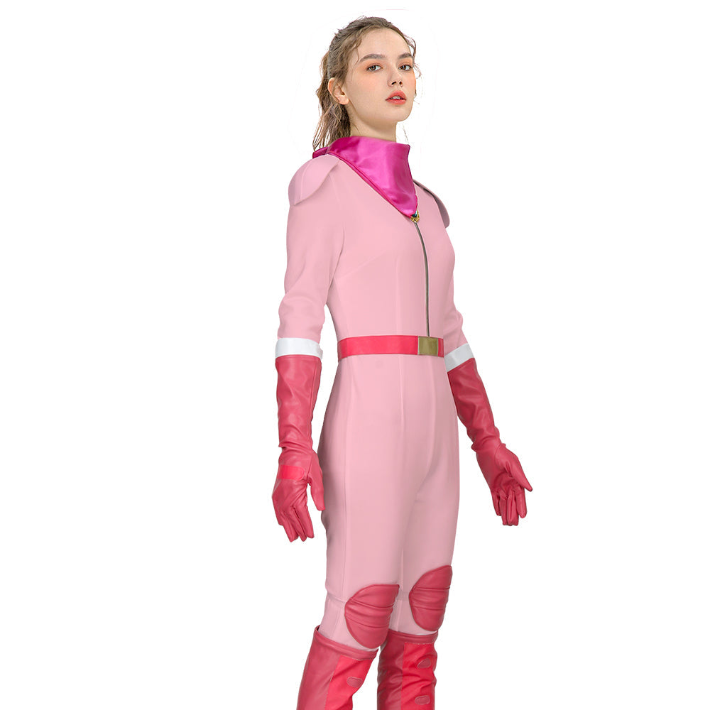 Princess Peach Pink Cosplay Costume The Super Mario Bros. Movie Vikidoky