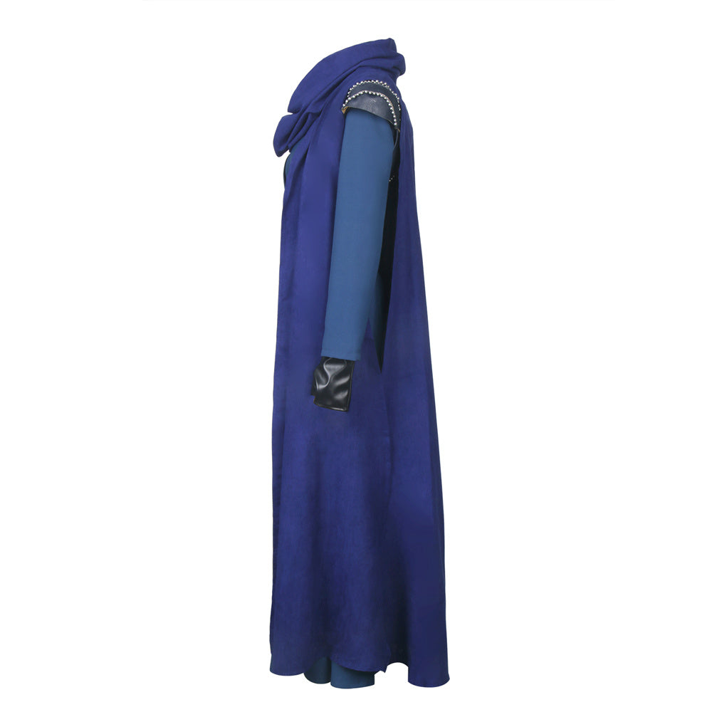 The Wheel of Time Moiraine Damodred Cosplay Costume Vikidoky
