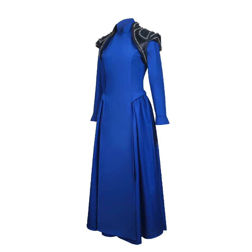 The Wheel of Time Moiraine Damodred Cosplay Dress Vikidoky