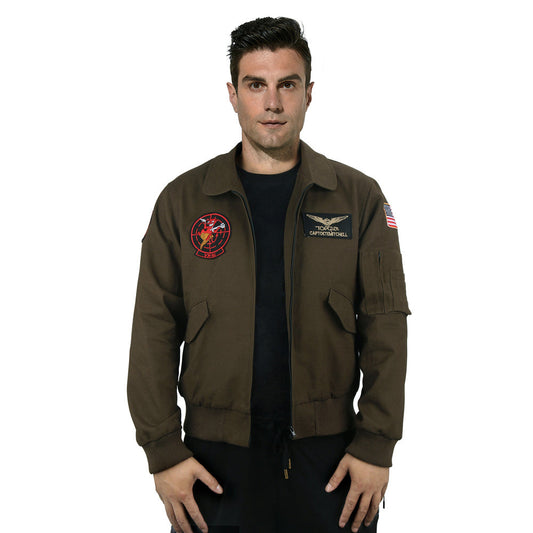 Top Gun 2 Maverick Captain Pete Tom Cruise Jacket Vikidoky
