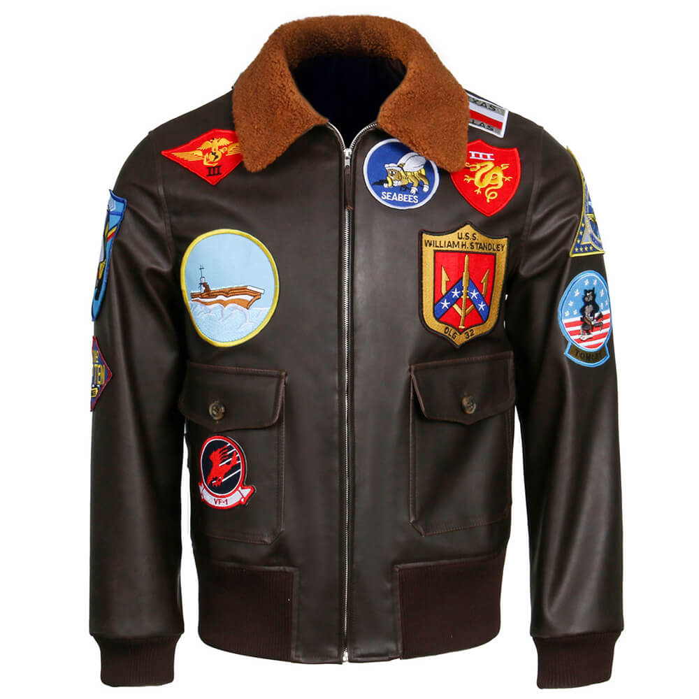 Top Gun 2 Maverick Pilot Aviator Tom Cruise Cosplay Jacket Vikidoky