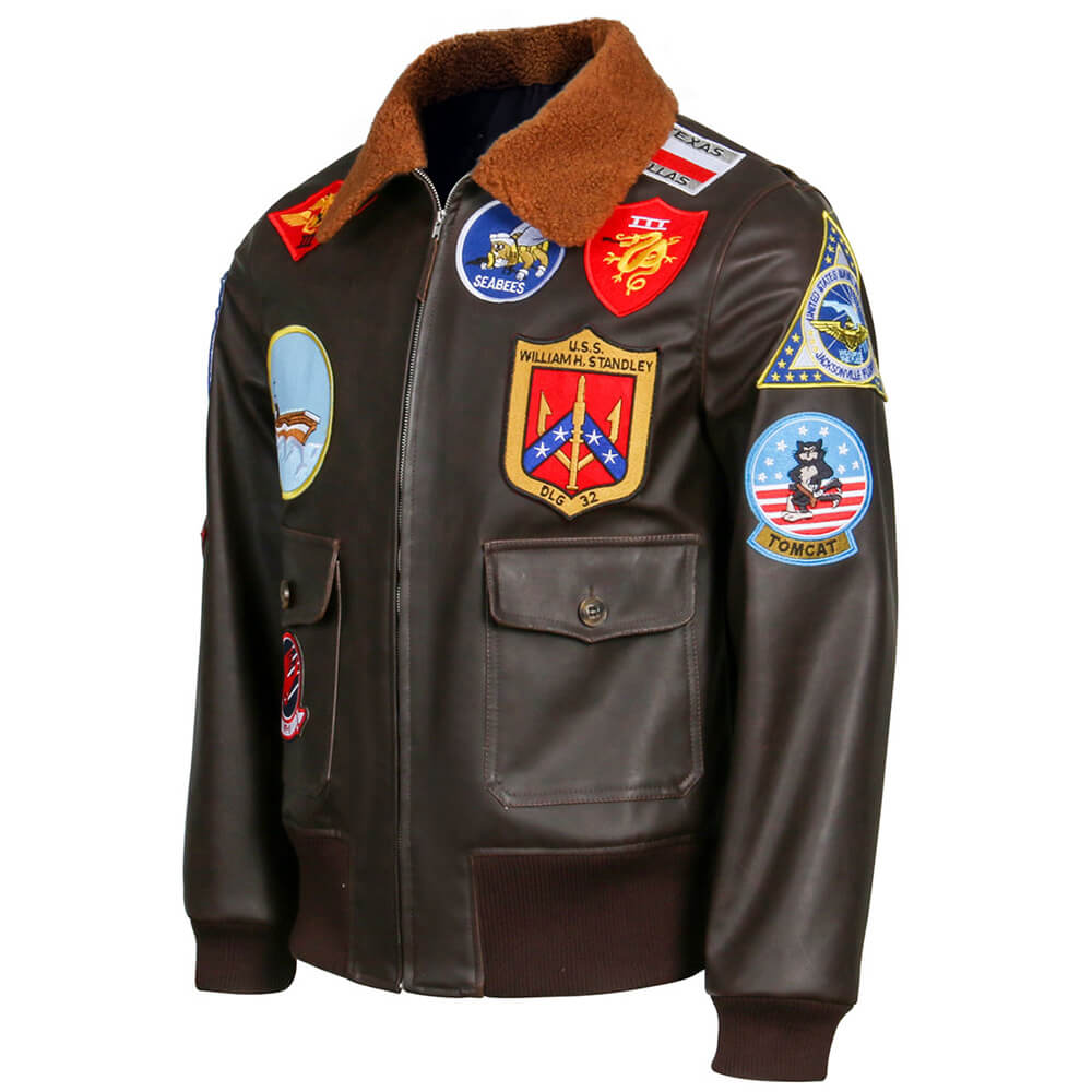 Top Gun 2 Maverick Pilot Aviator Tom Cruise Cosplay Jacket Vikidoky