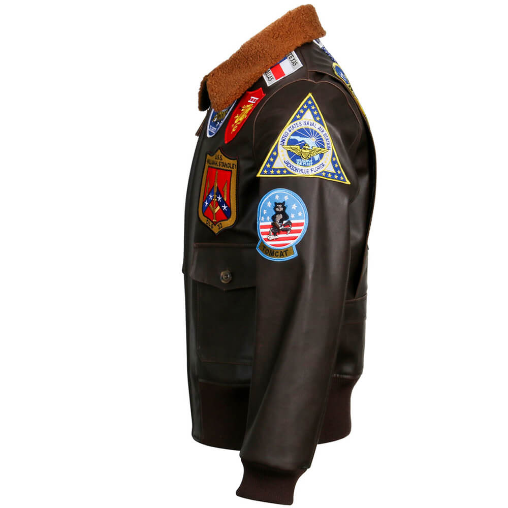 Top Gun 2 Maverick Pilot Aviator Tom Cruise Cosplay Jacket Vikidoky