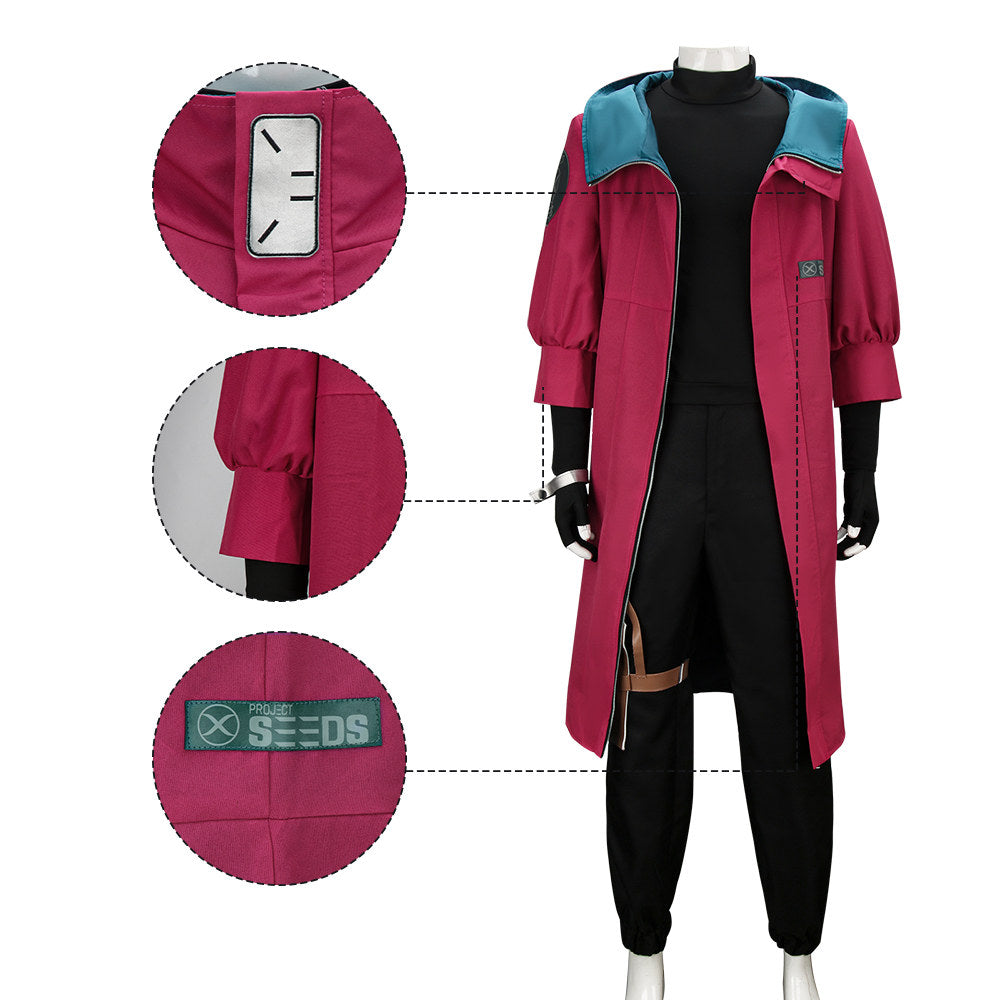 Trigun Vash the Stampede Costume The Humanoid Typhoon Cosplay Vikidoky