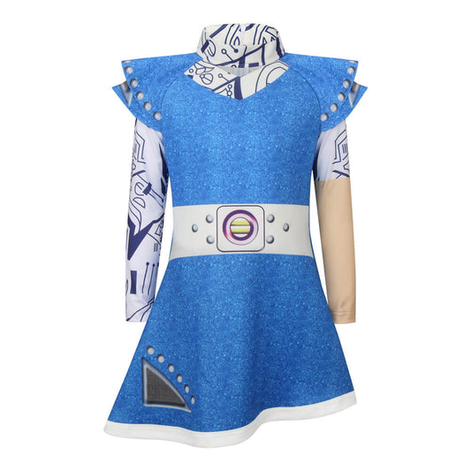Addison Alien Dress Kids Cosplay Costume Zombies 3 Vikidoky