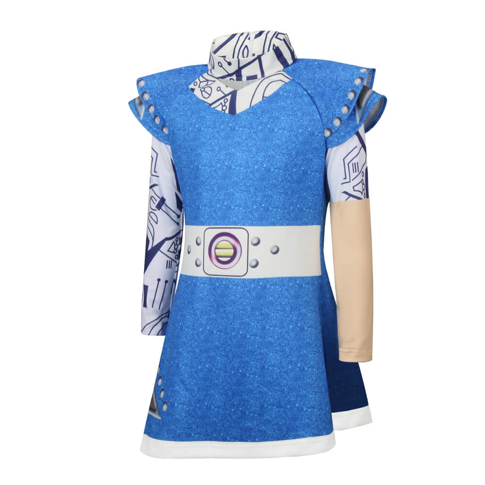 Addison Alien Dress Kids Cosplay Costume Zombies 3 Vikidoky