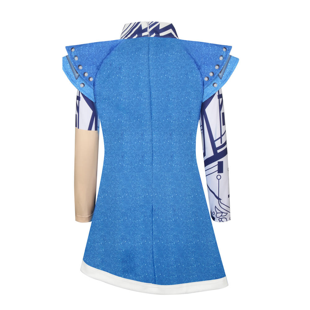 Addison Alien Dress Kids Cosplay Costume Zombies 3 Vikidoky