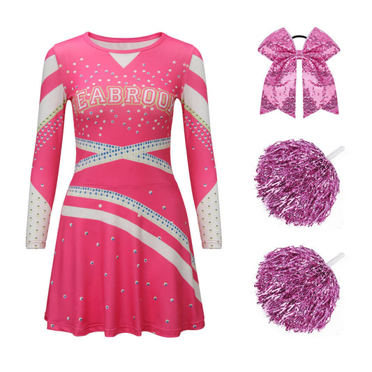 Zombies 3 Addison Cheerleader Uniform for Kids Vikidoky