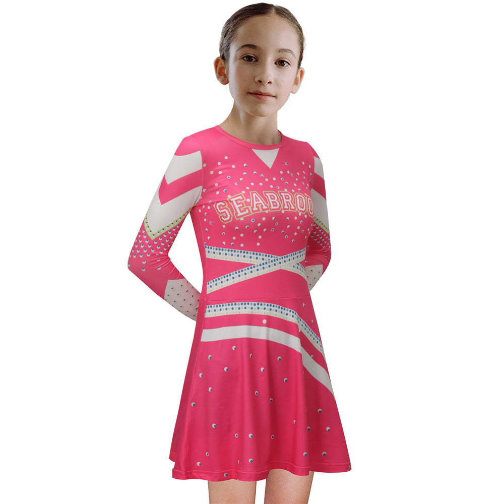 Zombies 3 Addison Cheerleader Uniform for Kids Vikidoky
