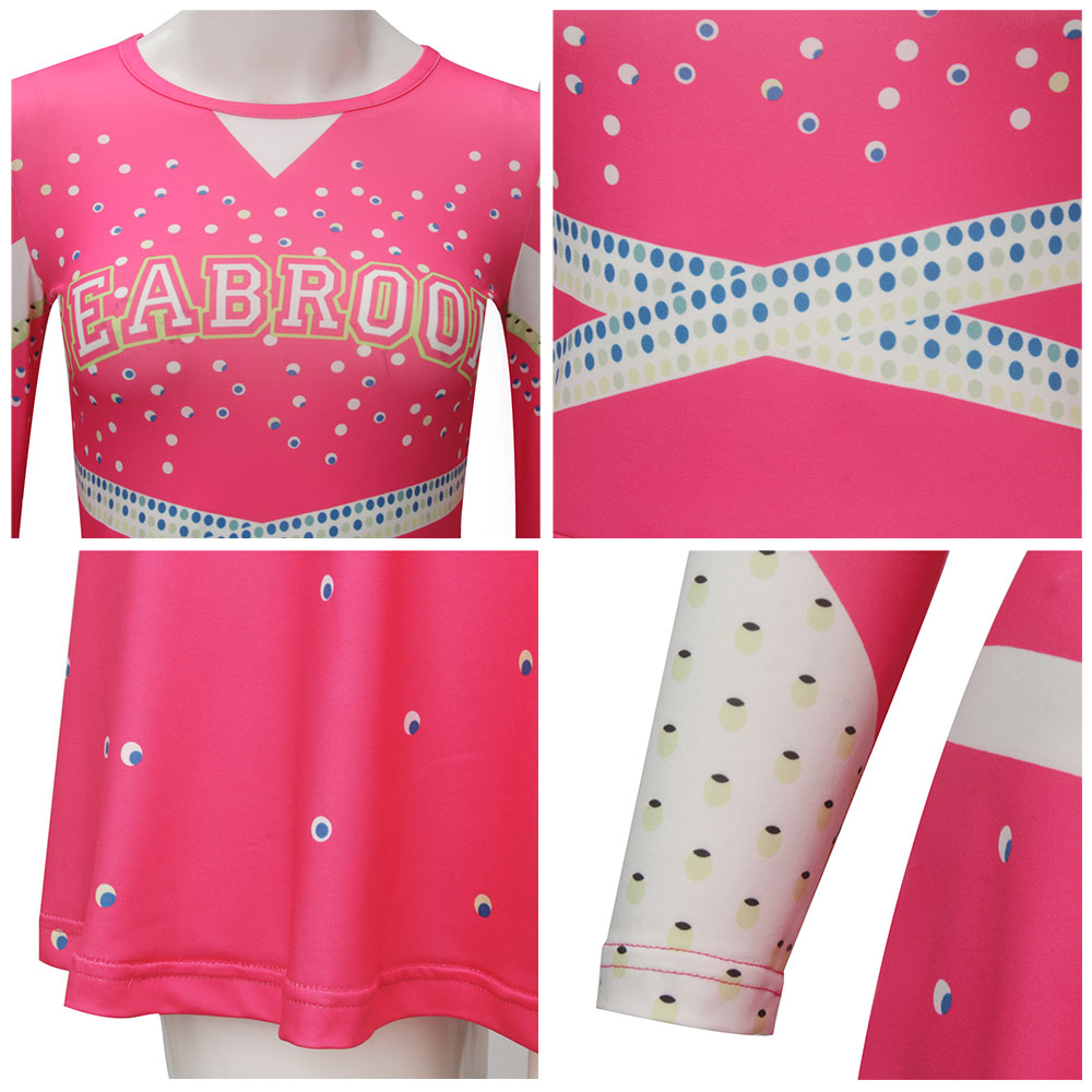Zombies 3 Addison Cheerleader Uniform for Kids Vikidoky