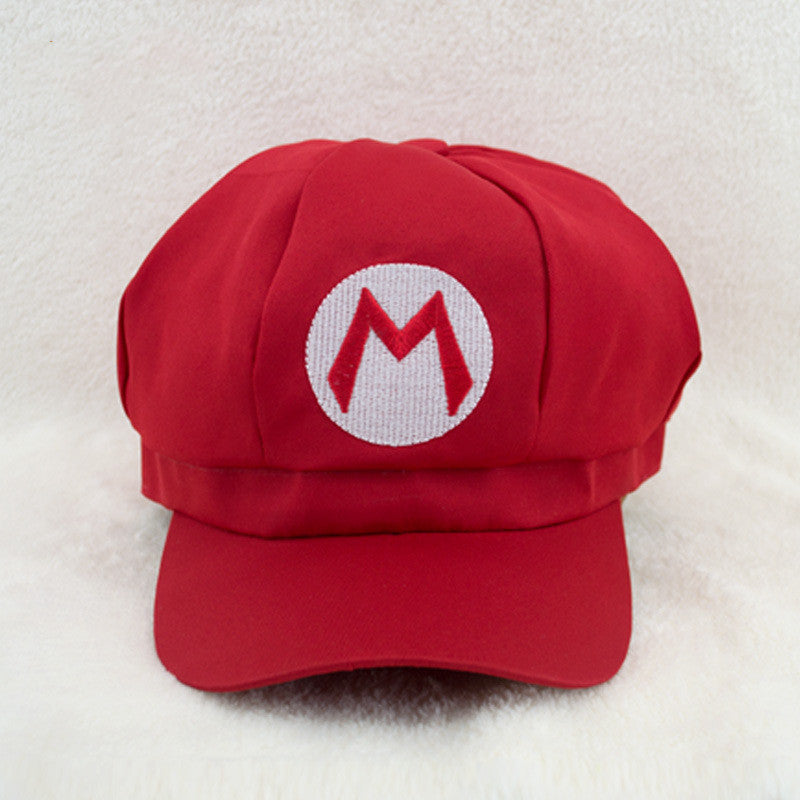 Mario Cap Refrence Vikidoky The Super Mario Bros. Movie Mario and Luigi Hat Cosplay Cap ...