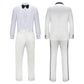 21 Jump Street Schmidt Jenko Cosplay Costume White Suit