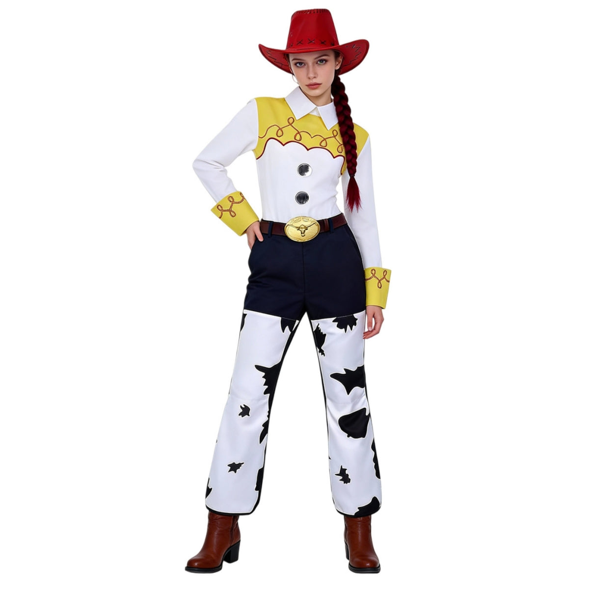 Toy Story Woody and Jessie Cosplay Costume