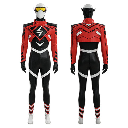 Absolute Wally West Cosplay Costume Superhero Outfits