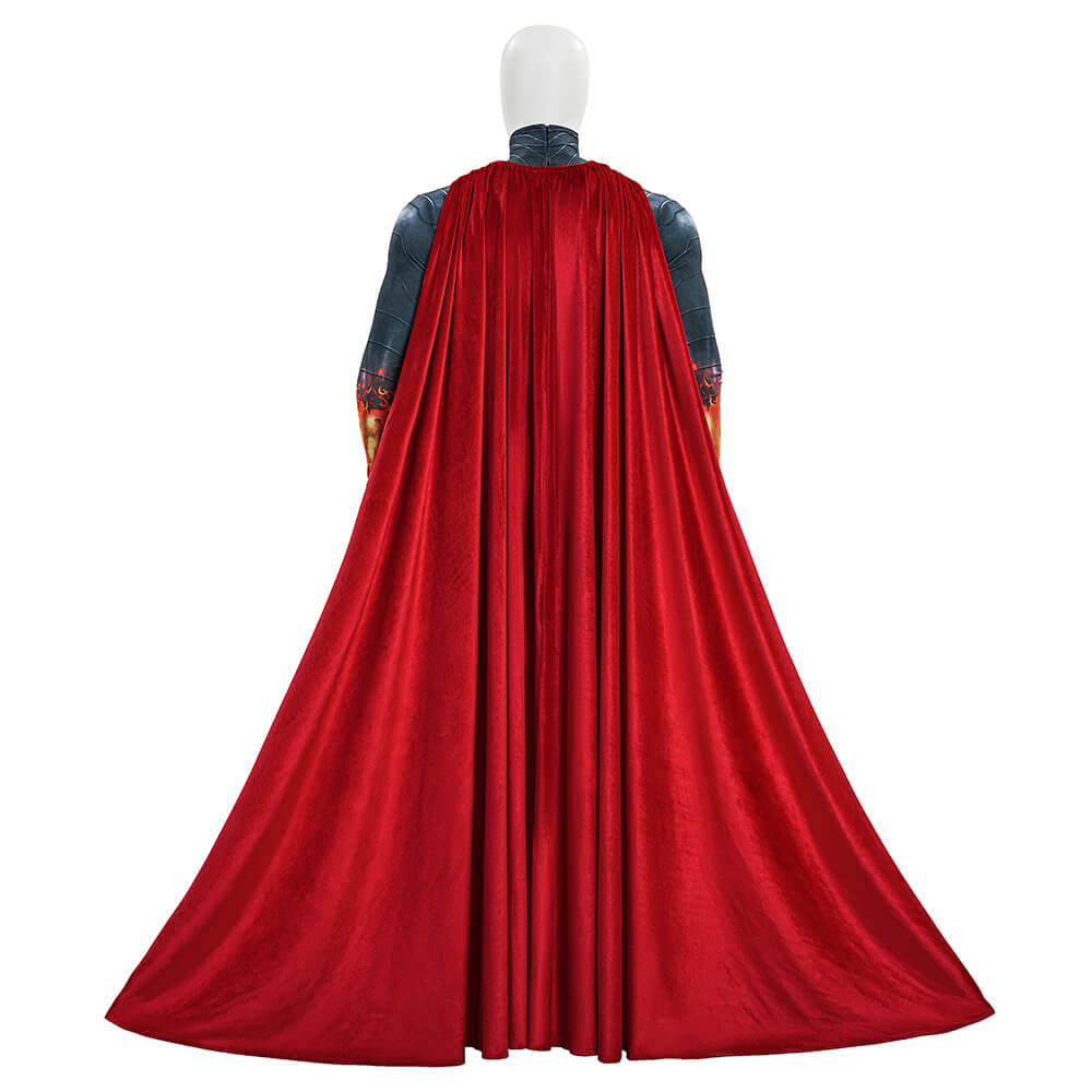 Absolute Clark Kent Bodysuit Cape Cosplay Costume