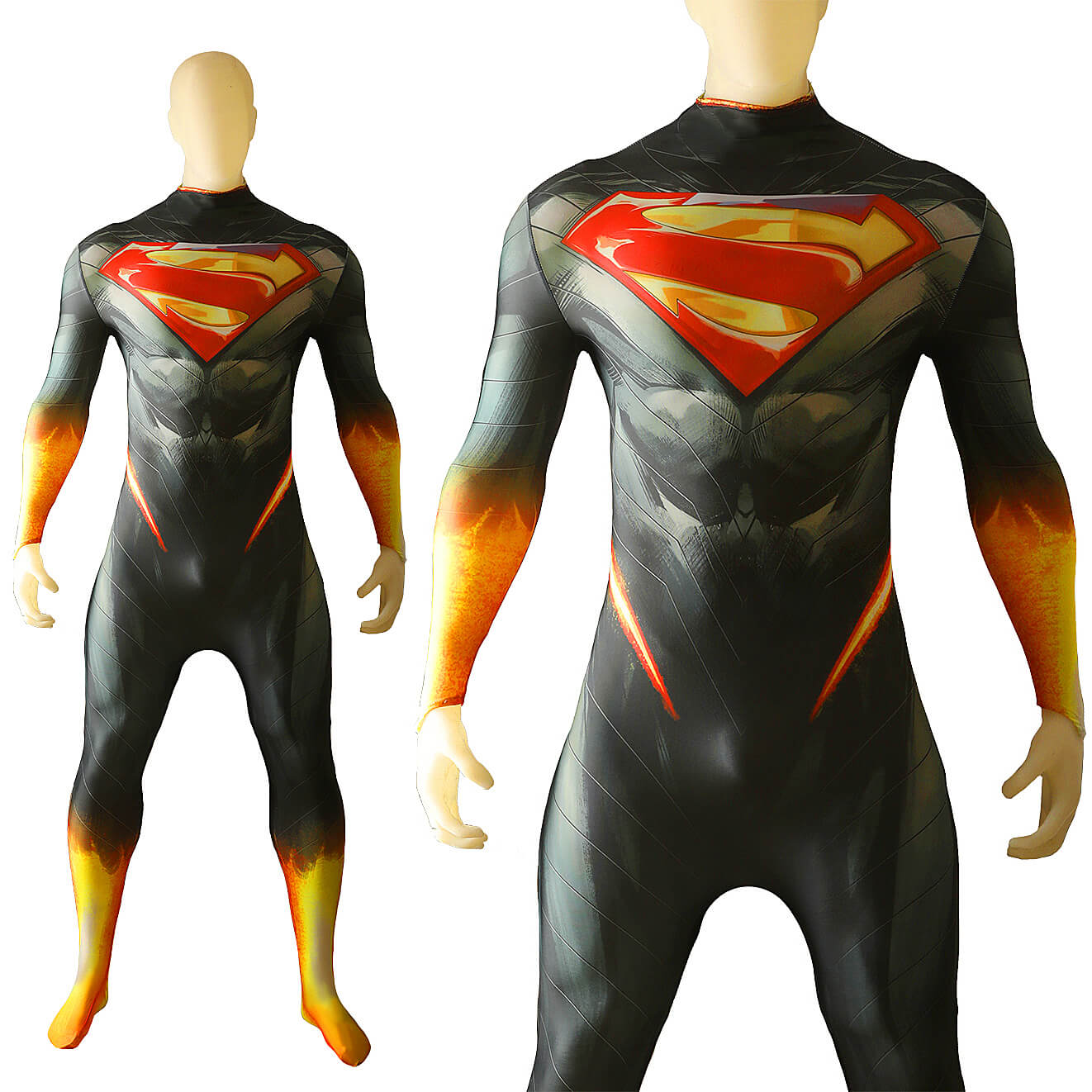 Absolute Clark Kent Bodysuit Cosplay Costume