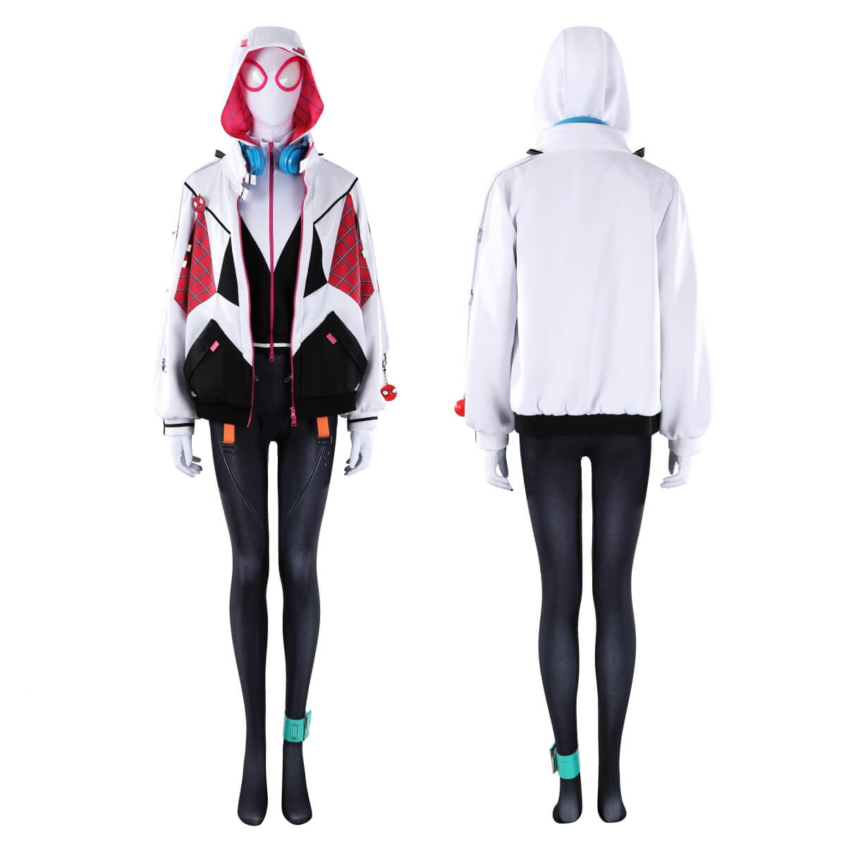 All New Spider Gwen The Ghost Spider Cosplay Costume