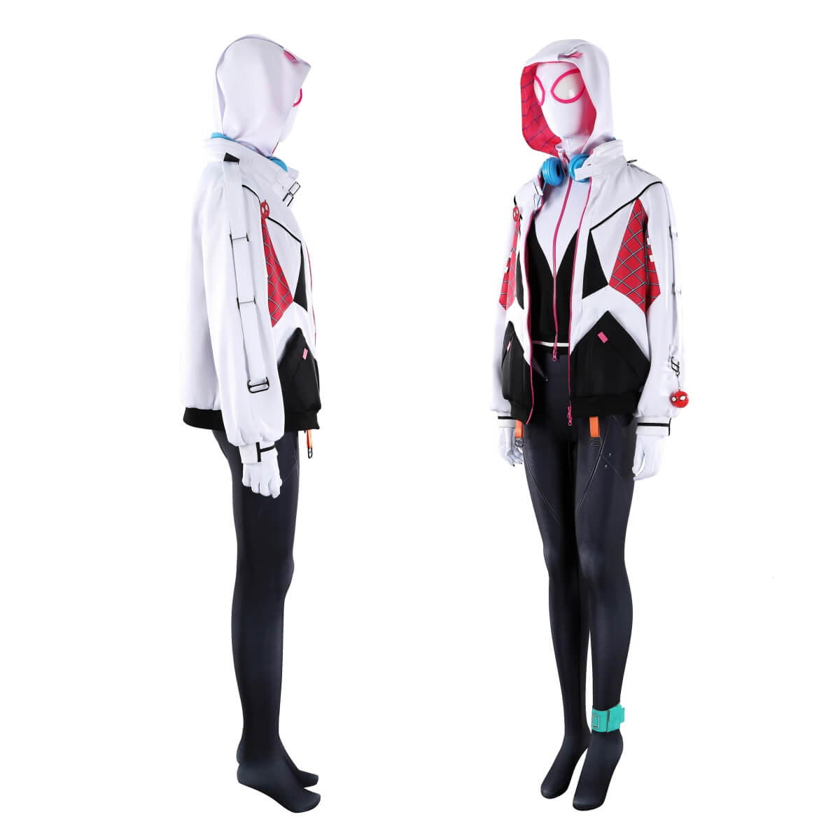 All New Spider Gwen The Ghost Spider Cosplay Costume
