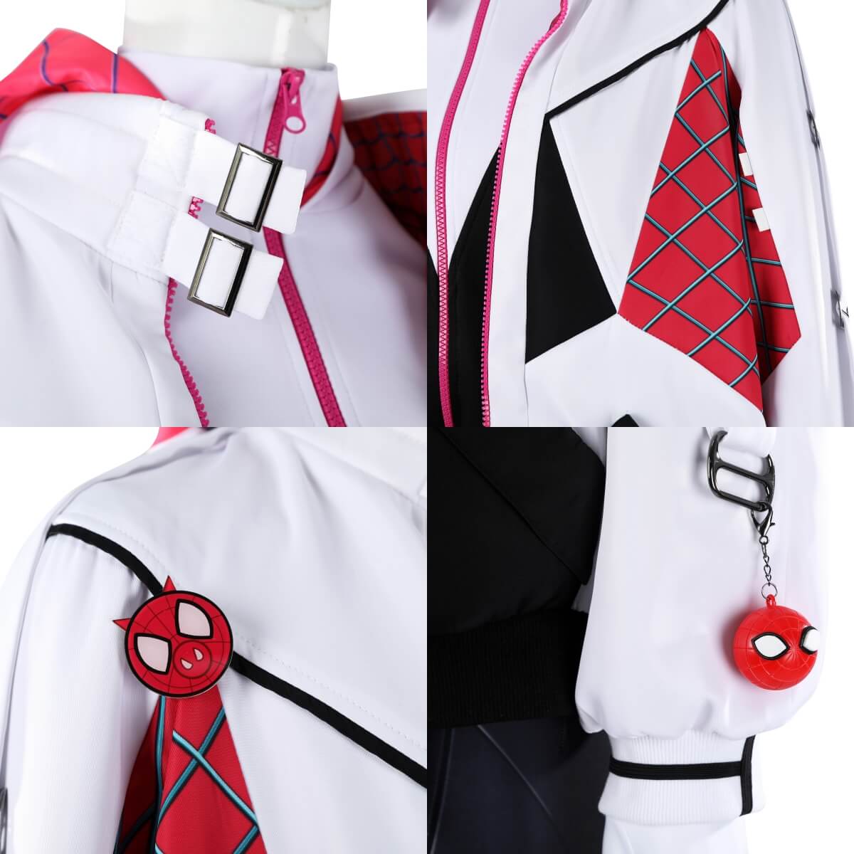 All New Spider Gwen The Ghost Spider Cosplay Costume