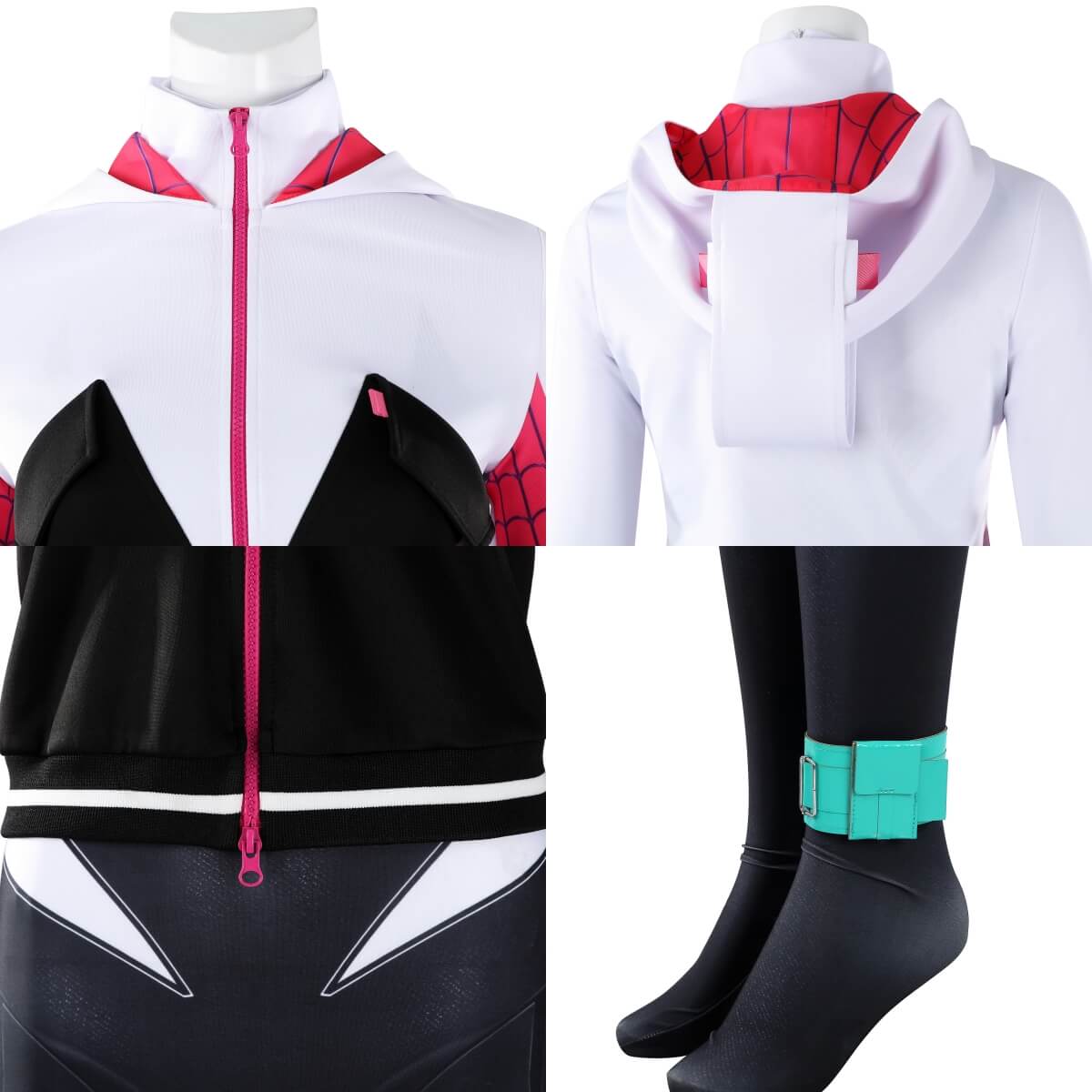 All New Spider Gwen The Ghost Spider Cosplay Costume
