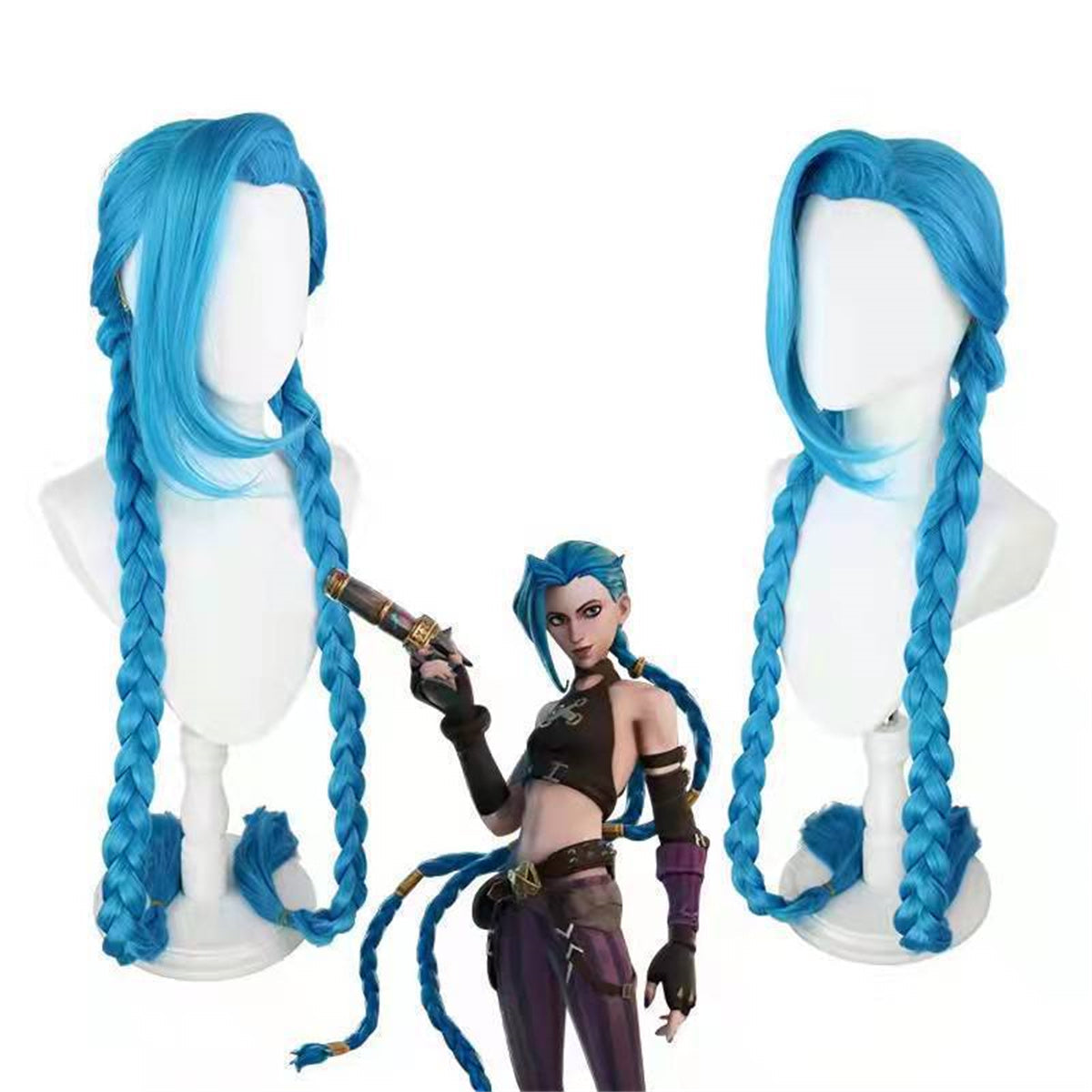 Anime Girl Cosplay Costume Wig Vikidoky