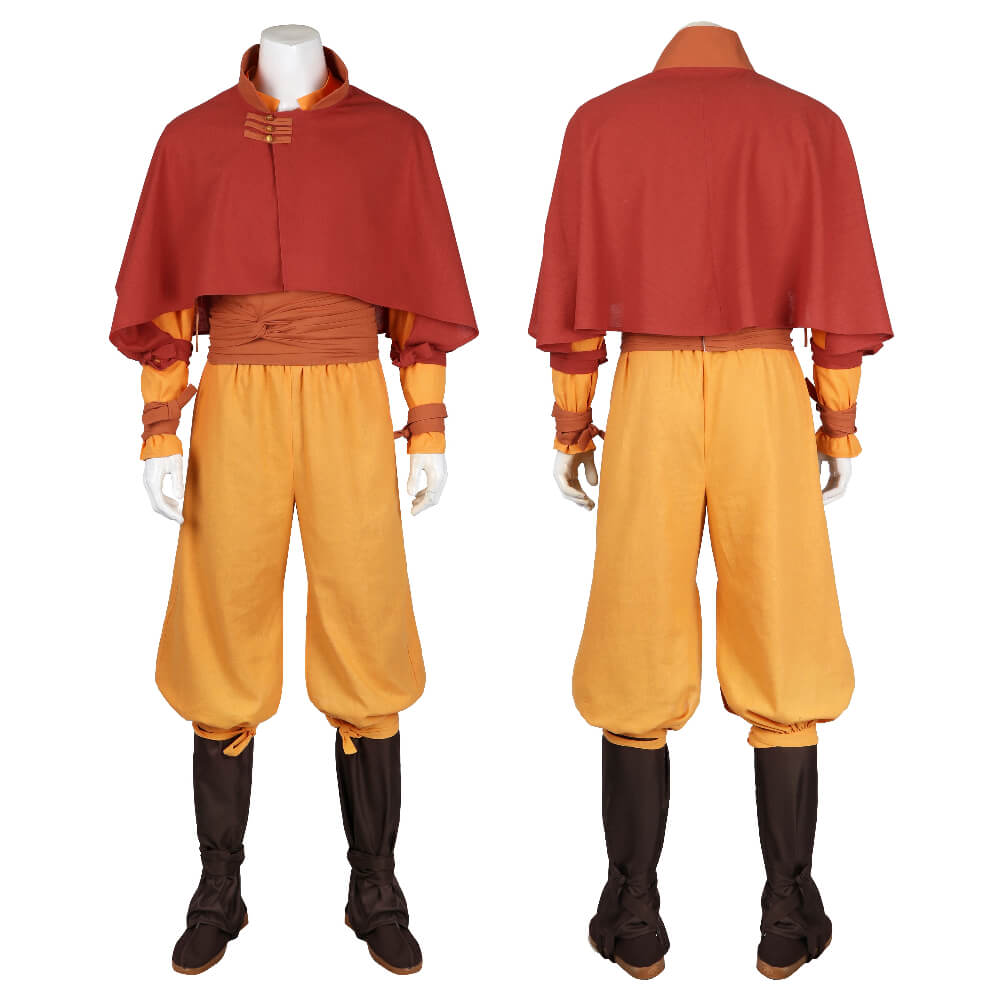 Avatar: The Last Airbender Aang Cosplay Costume