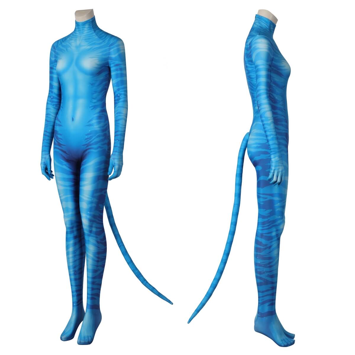 Avatar 2 The Way of Water Neytiri Cosplay Costume Printed Style