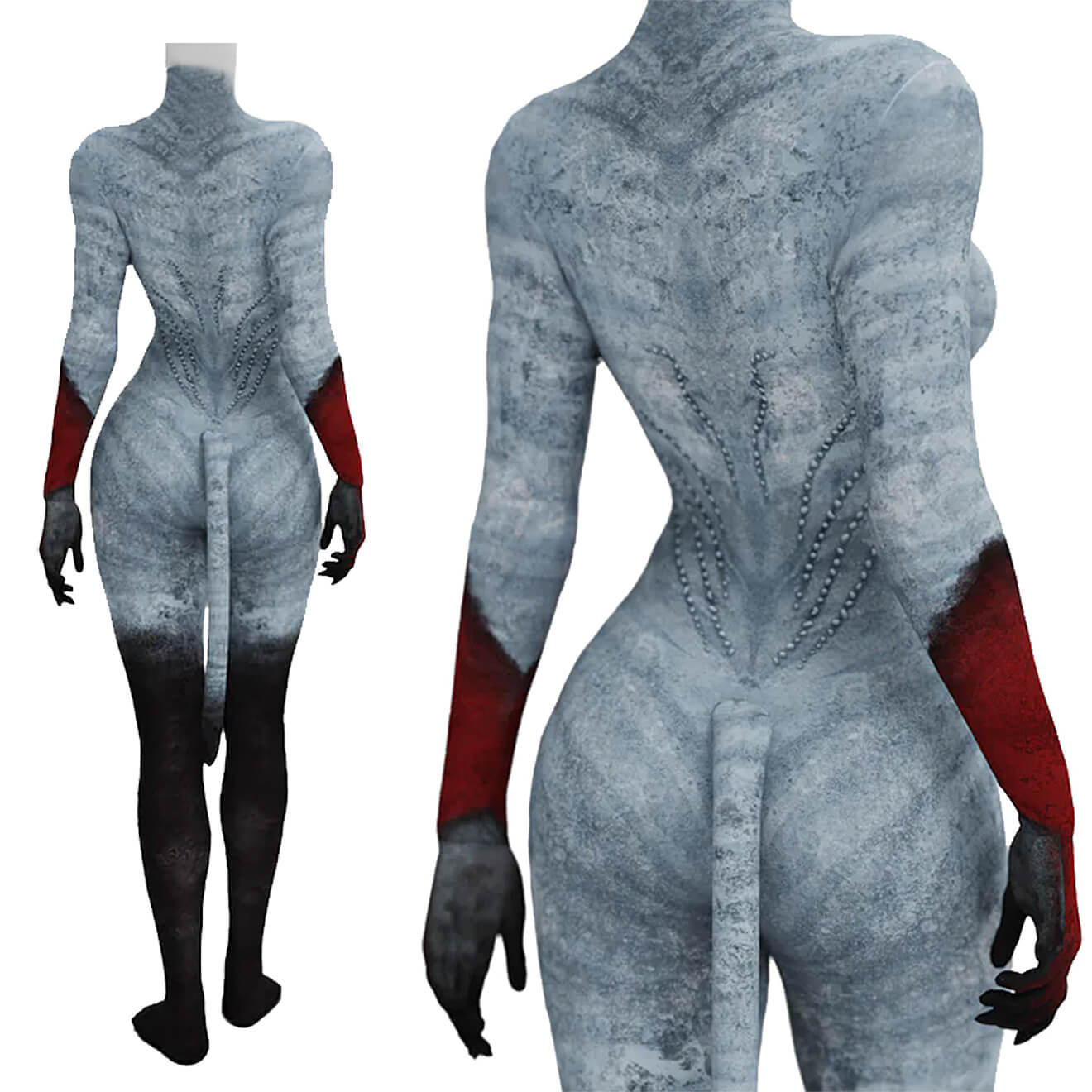 Avatar: Fire and Ash Varang Cosplay Costume Bodysuit